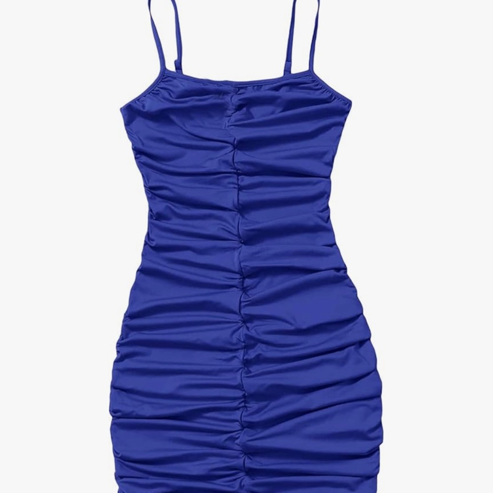 Source Unknown Royal Blue Kids Formal Dress